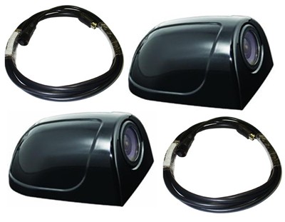 MITO Perimeter View Color Side Cameras Pair W Cables MITO Perimeter View Color Side Cameras Pair W Cables