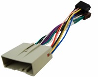 RADIO ADAPTER HARNESS: ISO MALE TO 24P FORD 3 WIRE