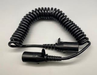 CBL-359A --- Replacement Coiled Umbilical for Zone Defense Trailer