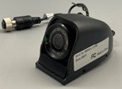C3500ML Left Color Side-View Camera with Black housing and 4-Pin Female Connector