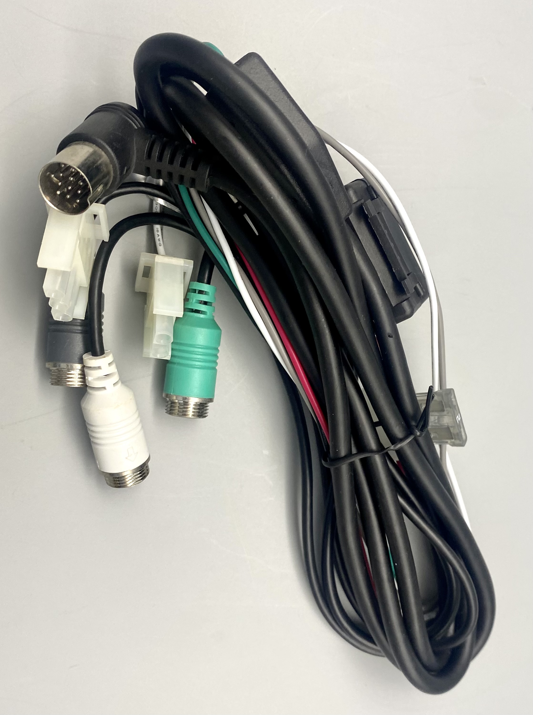 Replacement Main Harness for Magnadyne/MobileVision M130C Monitor with WITH SPECIAL WINNEBAGO CONNEC