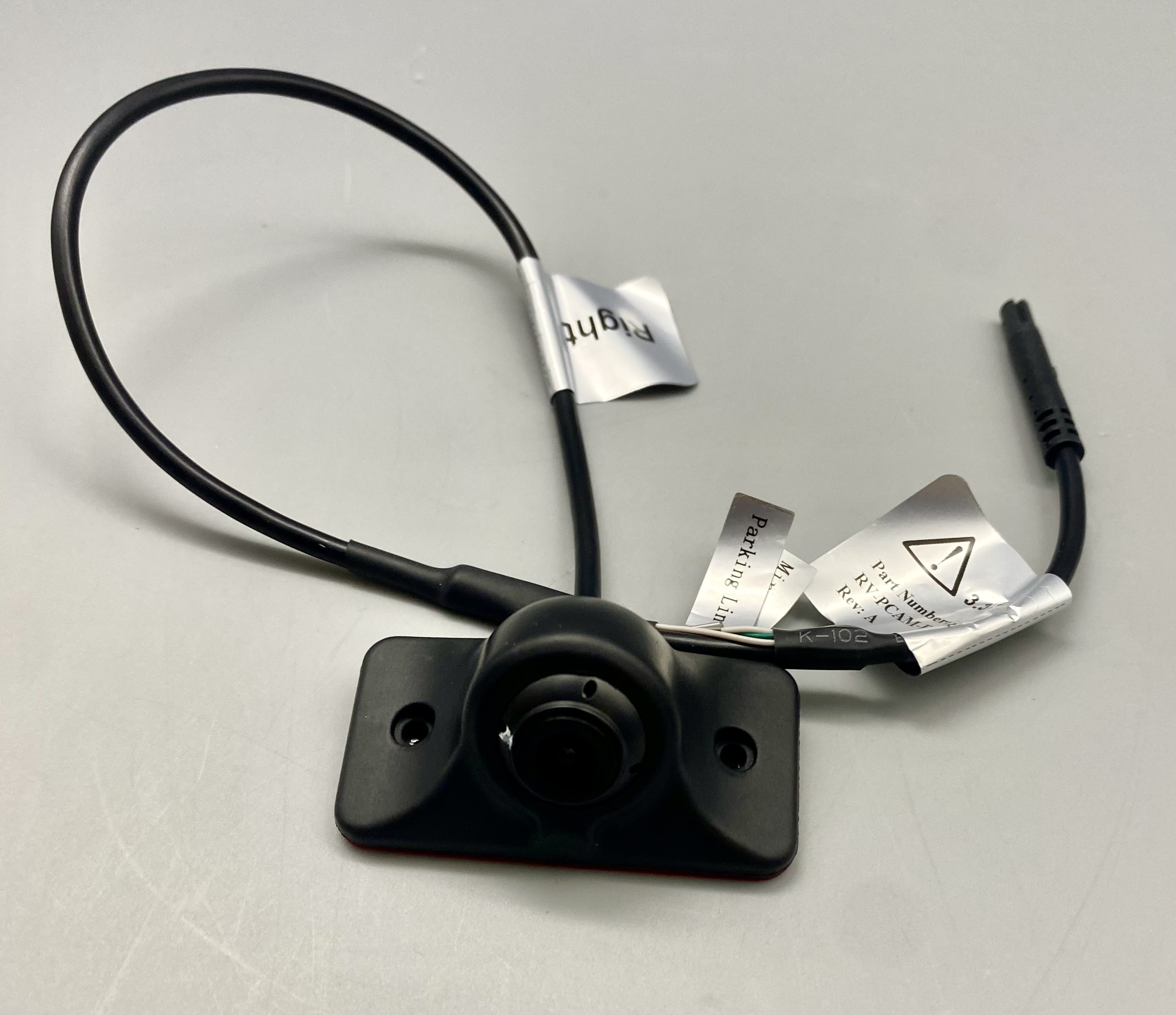 Compact Right Side Camera for RV. Uses Cable# "RVHARPCAM-4P15"
