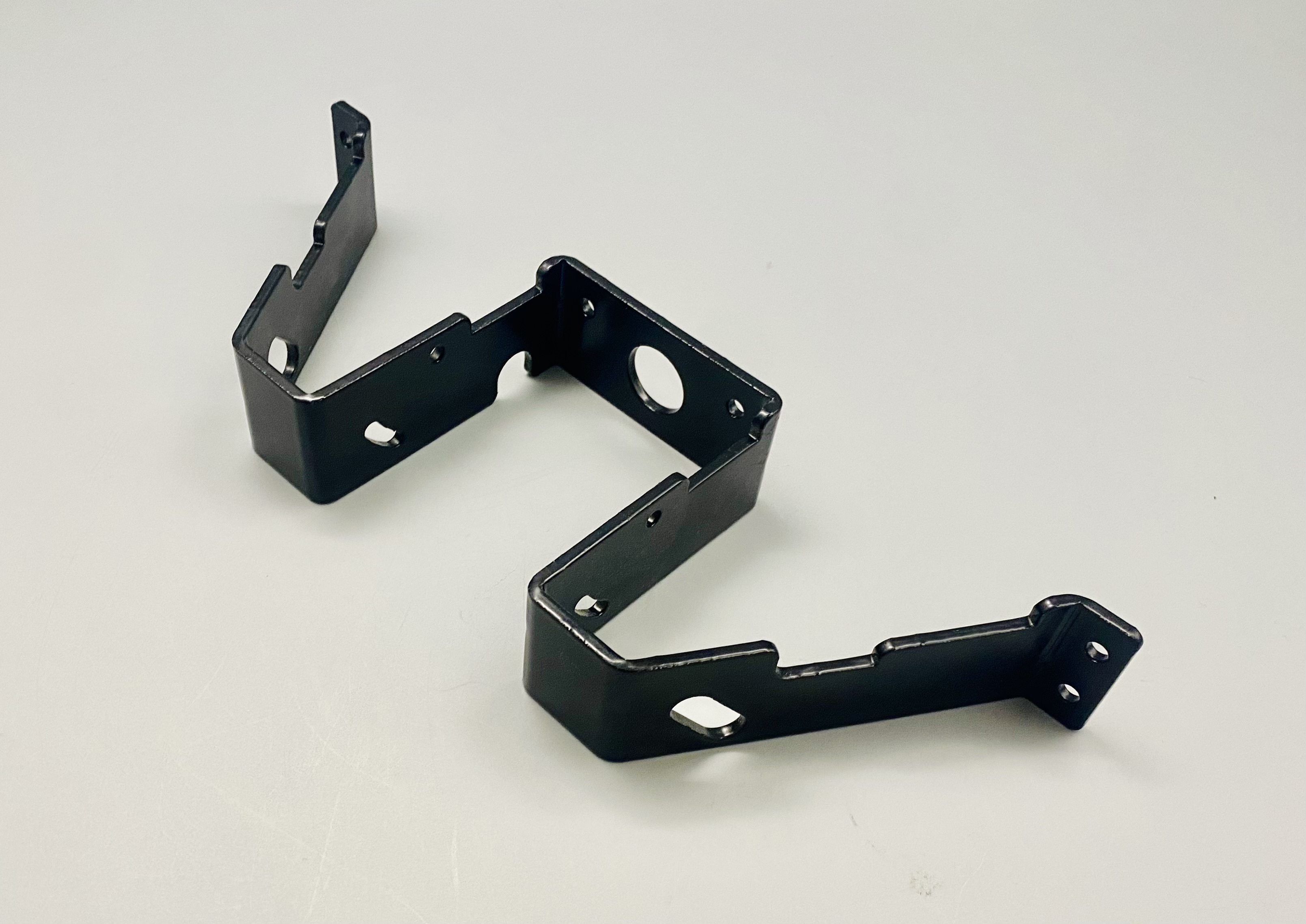 W-Bracket for Voyager Rear Cameras -- Aluminum with Black Finish