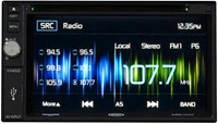 FACTORY-REMANUFACTURED Jensen VX4022A 6.2” Double-Din Multimedia Receiver w/Built-in Bluetooth