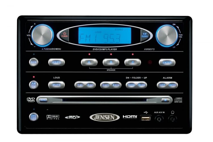 Jensen Awm910 Rv Wall Mounted Cd Player Am Fm Radio