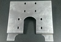 Custom Voyager LCD Mounting Bracket for Freghtliner Columbia