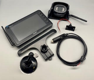 Voyager 7” Four-Channel Digital Auto-Pairing Color Wireless Backup Camera System FOR PREWIRED VEHI