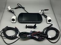 FedEx Upgrade Kit with 7" Mirror Monitor and Side Cameras