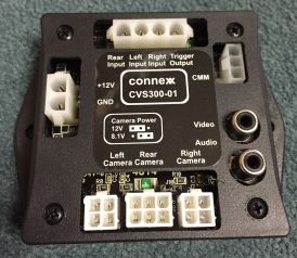 CVS300-01 Three-Camera Switcher With Touch-Screen Control