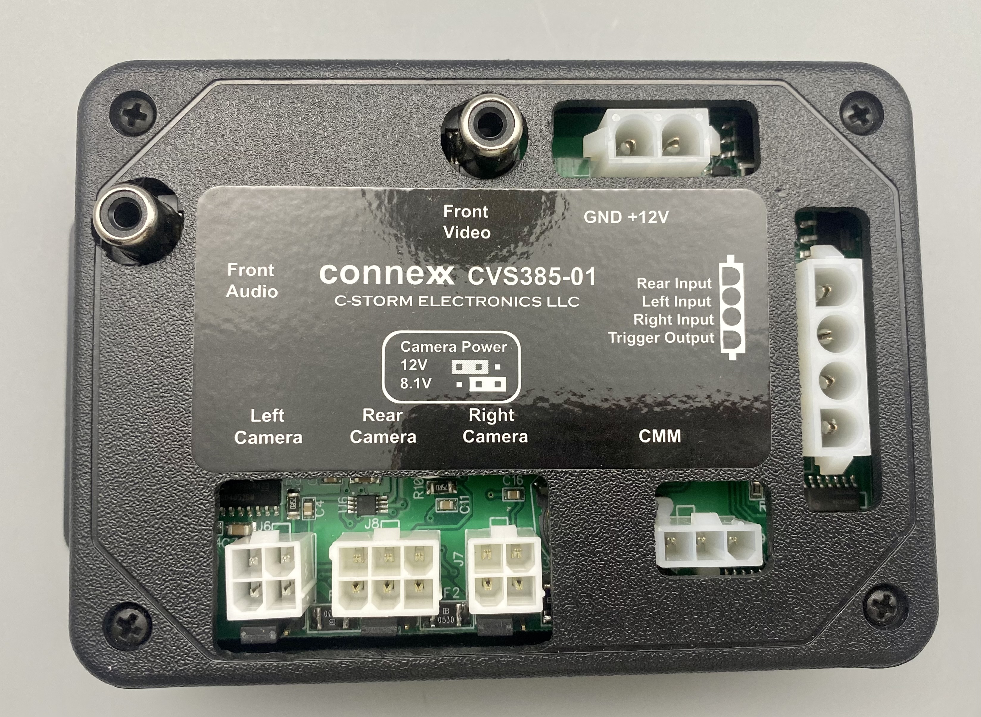 Three-Camera video switcher with touch-screen control and Two Video Outputs
