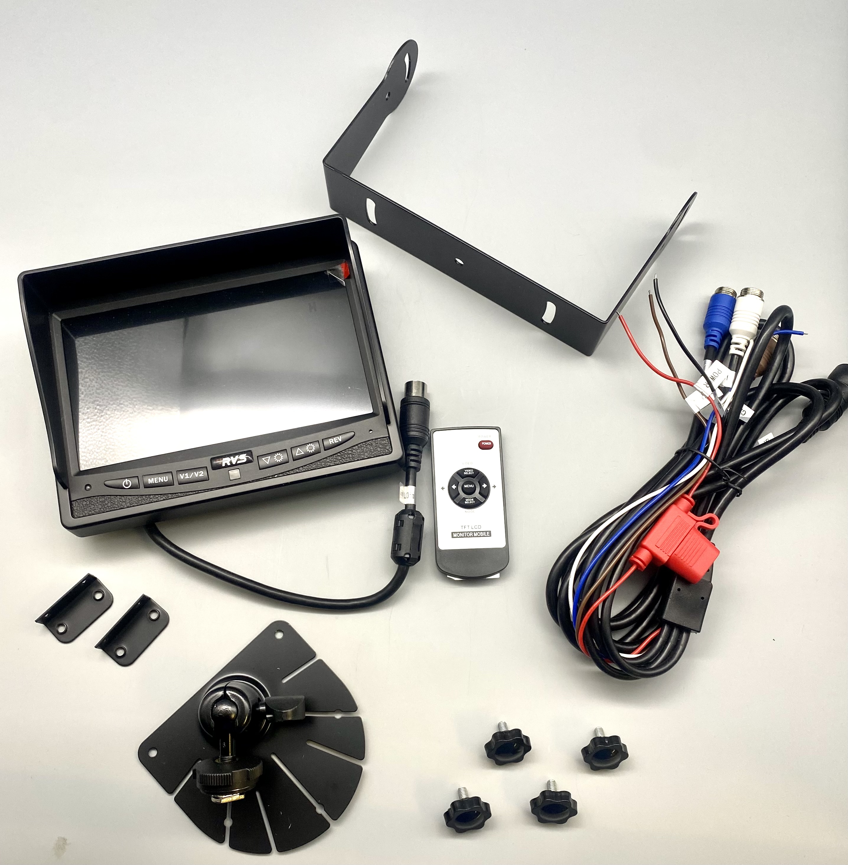 RearView Safety 7" Three-Channel Monitor