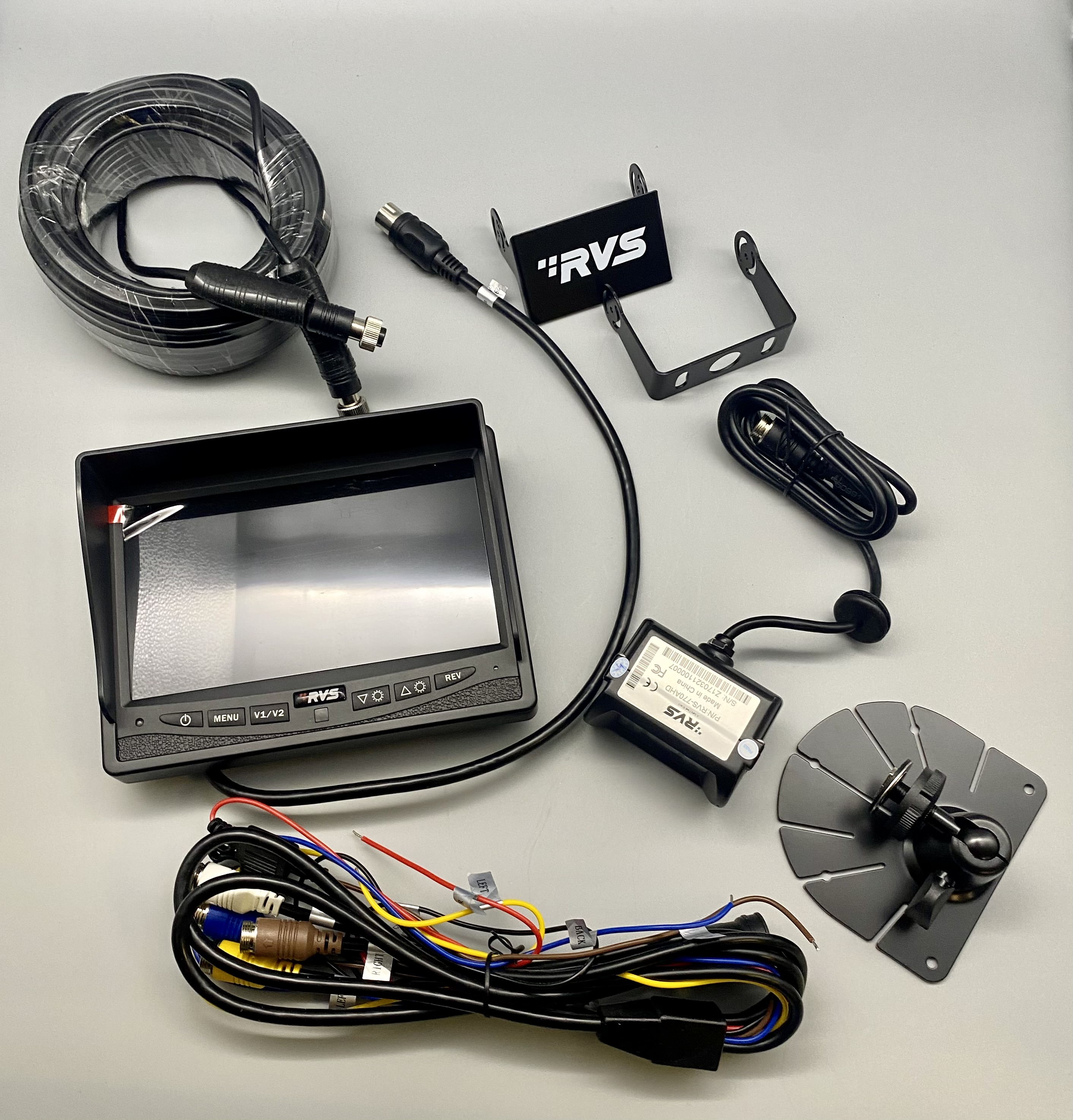 RearView Safety 7" Single-Camera Hi-Def System with 66' Cable