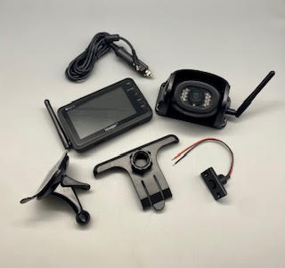 Voyager 4.3” Four-Channel Digital Auto-Pairing Color Wireless Backup Camera System FOR PREWIRED VE